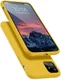 HappyCase Apple iPhone 11 Hoesje Siliconen Back Cover Geel afbeelding 2