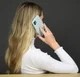 HappyCase Apple iPhone 11 Hoesje Siliconen Back Cover Licht Blauw afbeelding 5