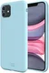 HappyCase Apple iPhone 11 Hoesje Siliconen Back Cover Licht Blauw afbeelding 1