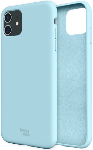 HappyCase Apple iPhone 11 Hoesje Siliconen Back Cover Licht Blauw afbeelding 7