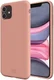 HappyCase Apple iPhone 11 Hoesje Siliconen Back Cover Donker Roze afbeelding 1