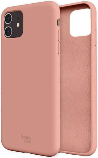 HappyCase Apple iPhone 11 Hoesje Siliconen Back Cover Donker Roze afbeelding 7
