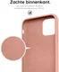 HappyCase Apple iPhone 11 Hoesje Siliconen Back Cover Donker Roze afbeelding 6