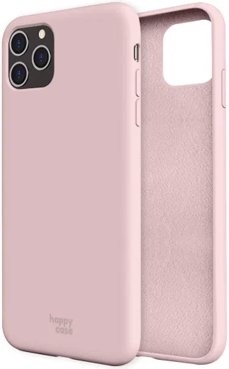 HappyCase iPhone 11 Pro Max Siliconen Back Cover Hoesje Roze afbeelding 11