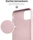 HappyCase iPhone 11 Pro Max Siliconen Back Cover Hoesje Roze afbeelding 10