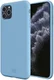 HappyCase iPhone 11 Pro Max Siliconen Back Cover Hoesje Blauw afbeelding 1