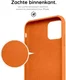 HappyCase iPhone 11 Pro Max Siliconen Back Cover Hoesje Papaya afbeelding 7