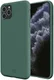 HappyCase iPhone 11 Pro Max Siliconen Back Cover Groen afbeelding 1