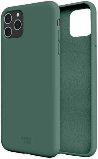 HappyCase iPhone 11 Pro Max Siliconen Back Cover Groen afbeelding 8