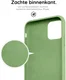 HappyCase iPhone 11 Pro Max Siliconen Back Cover Hoesje Mint Groen afbeelding 5