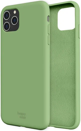 HappyCase iPhone 11 Pro Max Siliconen Back Cover Hoesje Mint Groen afbeelding 7