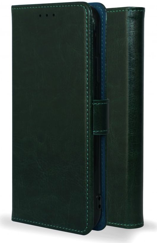 Rosso Element Apple iPhone 11 Pro Max Hoesje Book Cover Midnight Green afbeelding 2