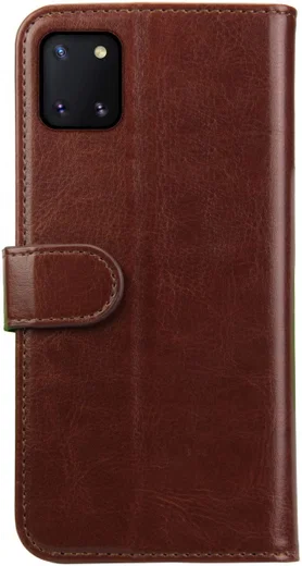 Rosso Element Samsung Galaxy Note 10 Lite Hoesje Book Cover Bruin afbeelding 2