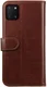 Rosso Element Samsung Galaxy Note 10 Lite Hoesje Book Cover Bruin afbeelding 2