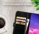 Rosso Element Samsung Galaxy S10 Lite Hoesje Book Cover Zwart afbeelding 9