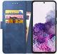 Rosso Element Samsung Galaxy S20 Hoesje Book Cover Blauw afbeelding 1