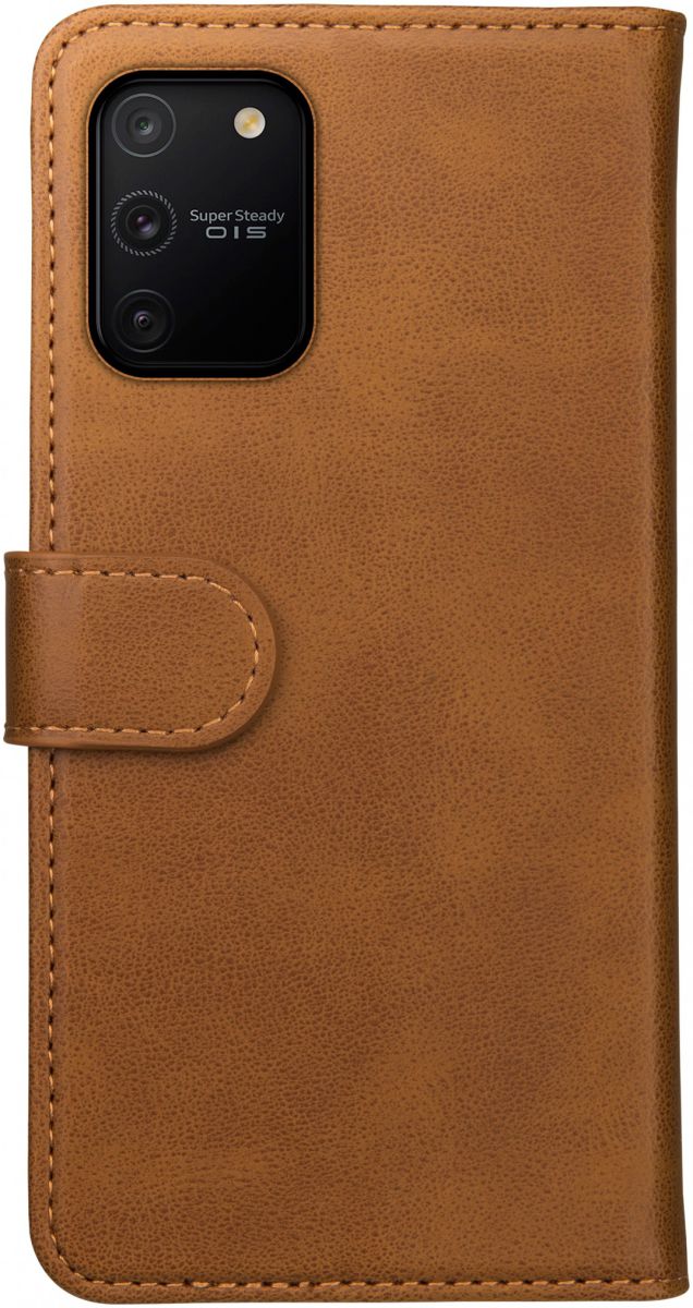 Rosso Element Samsung Galaxy S10 Lite Hoesje Book Cover Lichtbruin afbeelding 2