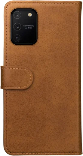 Rosso Element Samsung Galaxy S10 Lite Hoesje Book Cover Lichtbruin afbeelding 2