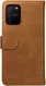 Rosso Element Samsung Galaxy S10 Lite Hoesje Book Cover Lichtbruin afbeelding 2