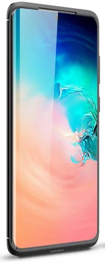 Samsung Galaxy S20 Plus Hoesje Geborsteld TPU Zwart afbeelding 4