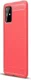 Samsung Galaxy S20 Plus Hoesje Geborsteld TPU Rood afbeelding 1