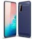 Samsung Galaxy S20 Hoesje Geborsteld TPU Flexibele Back Cover Blauw afbeelding 5