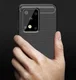 Samsung Galaxy S20 Ultra Geborsteld TPU Hoesje Zwart afbeelding 4