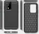 Samsung Galaxy S20 Ultra Geborsteld TPU Hoesje Zwart afbeelding 9