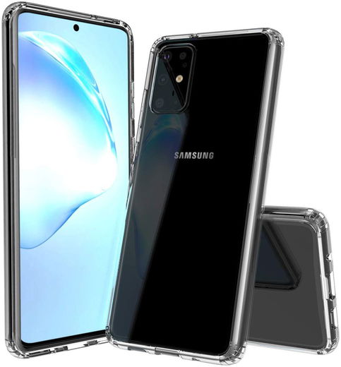 Samsung Galaxy S20 Plus Hoesje Dun TPU Transparant afbeelding 4
