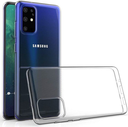 Samsung Galaxy S20 Hoesje Dun TPU Transparant afbeelding 6