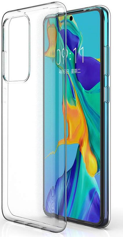 Samsung Galaxy S20 Ultra Hoesje Dun TPU Transparant afbeelding 1