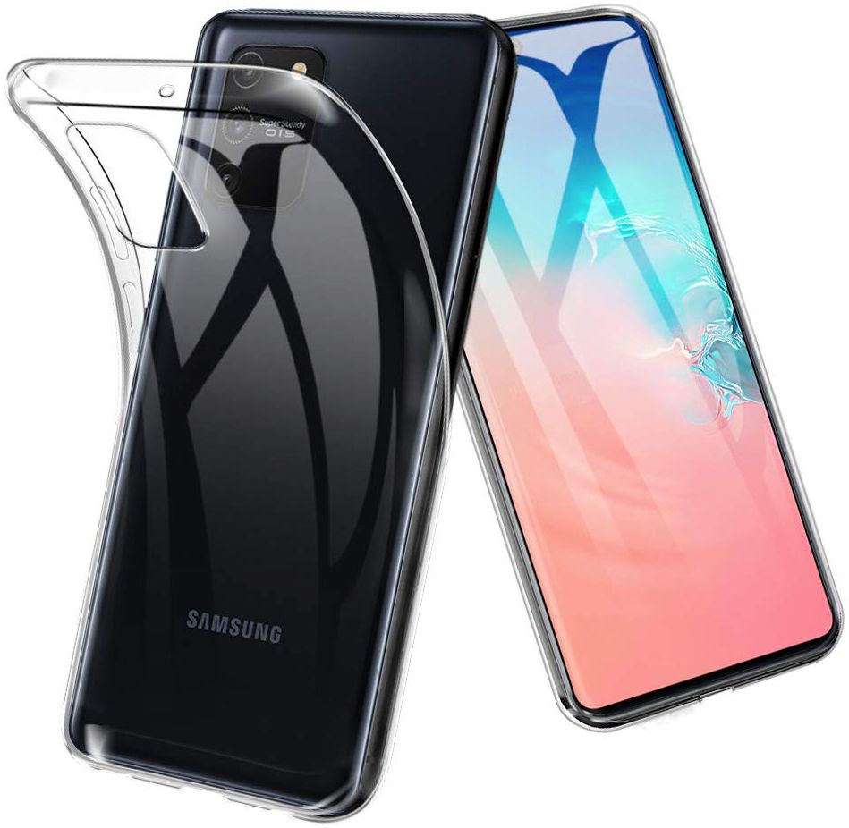 Samsung Galaxy S10 Lite Hoesje Dun TPU Transparant afbeelding 1
