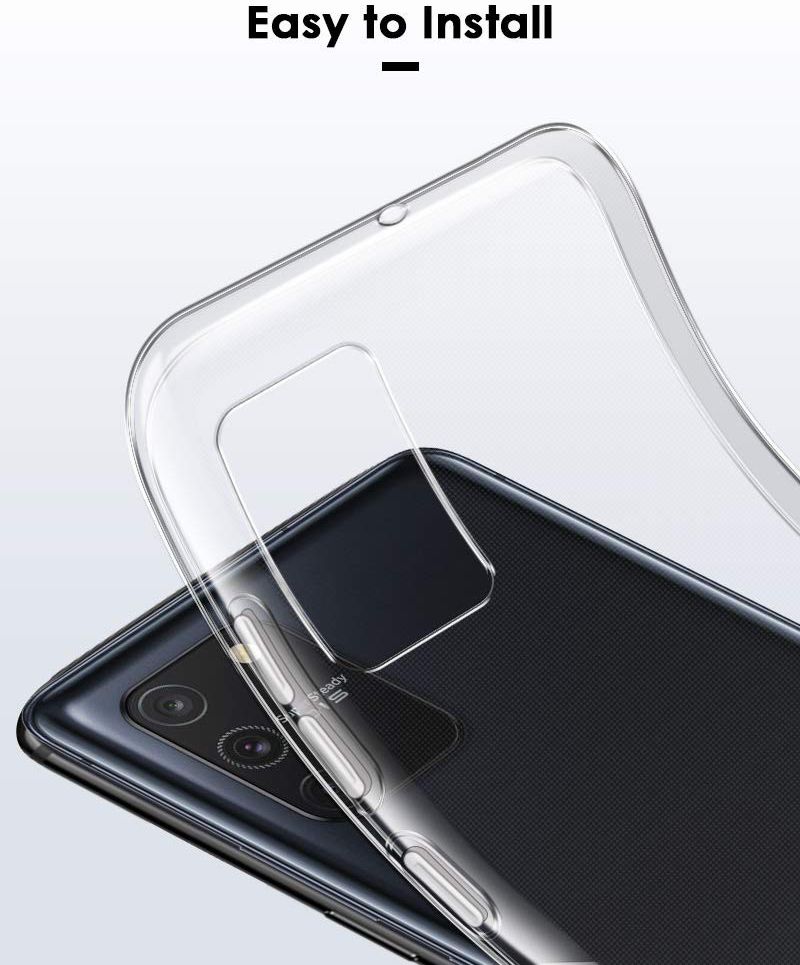 Samsung Galaxy S10 Lite Hoesje Dun TPU Transparant afbeelding 5