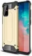 Samsung Galaxy S20 Plus Hoesje Shock Proof Hybride Back Cover Goud afbeelding 1