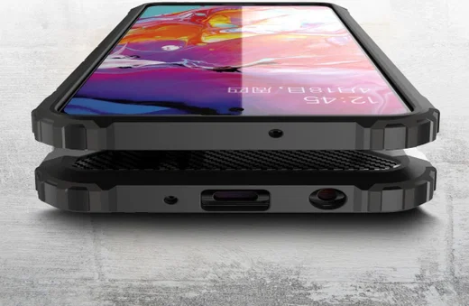 Samsung Galaxy Note 10 Lite Hoesje Hybride Zwart afbeelding 5