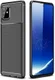Samsung Galaxy Note 10 Lite Siliconen Carbon Hoesje Zwart afbeelding 1