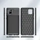 Samsung Galaxy Note 10 Lite Siliconen Carbon Hoesje Zwart afbeelding 9