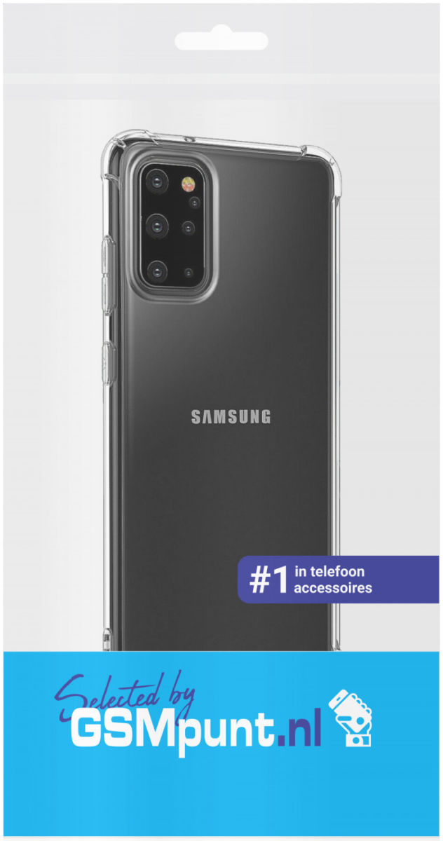 Samsung Galaxy S20 Plus Hoesje Schokbestendig Transparant afbeelding 4