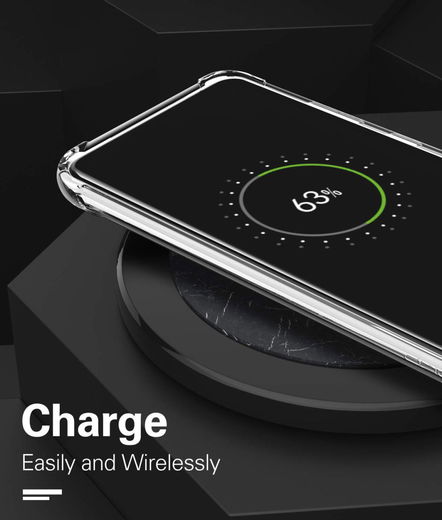 Samsung Galaxy S20 Plus Hoesje Schokbestendig Transparant afbeelding 10