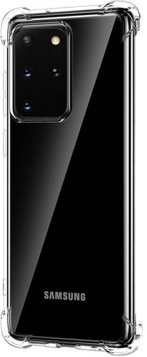 Samsung Galaxy S20 Hoesje Schokbestendig TPU Transparant afbeelding 4