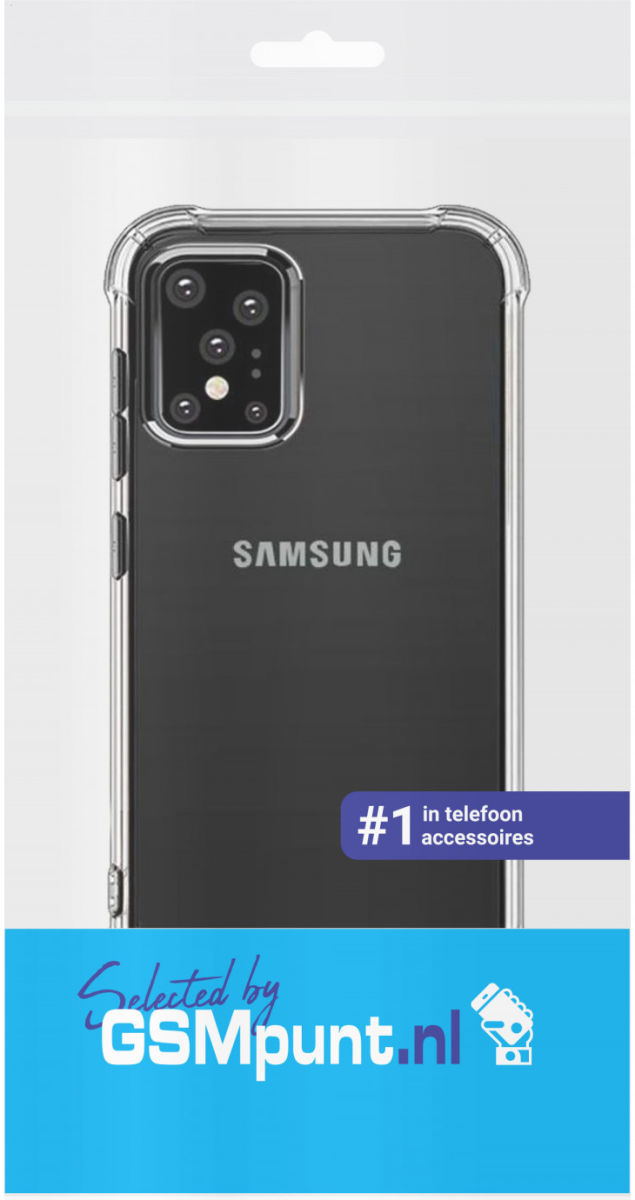 Samsung Galaxy S20 Ultra Hoesje Schokbestendig Transparant afbeelding 2