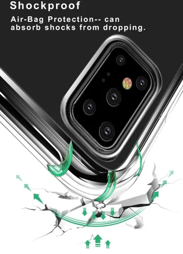 Samsung Galaxy S20 Ultra Hoesje Schokbestendig Transparant afbeelding 5