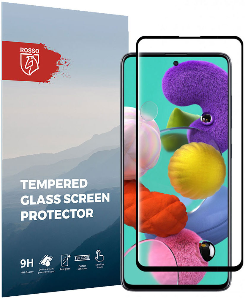 Rosso Samsung Galaxy A51 Screenprotector 9H Tempered Glass afbeelding 1