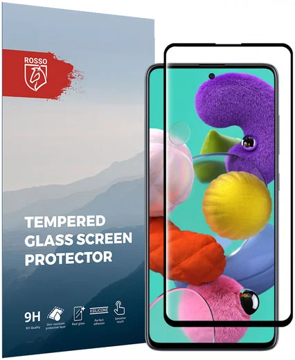 Rosso Samsung Galaxy A51 Screenprotector 9H Tempered Glass afbeelding 1