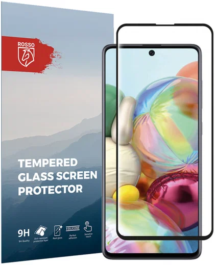 Rosso Samsung Galaxy A71 9H Tempered Glass Screen Protector afbeelding 1
