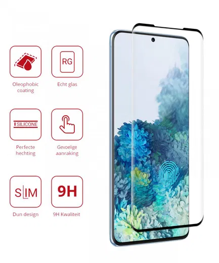 Rosso Samsung Galaxy S20 Plus 9H Tempered Glass Screen Protector afbeelding 3