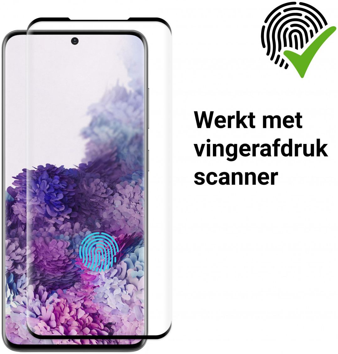 Rosso Samsung Galaxy S20 9H Tempered Glass Screen Protector afbeelding 2