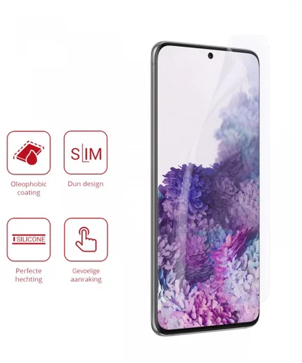 Rosso Samsung Galaxy S20 Clear Screen Protector Duo Pack afbeelding 2