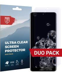 Rosso Samsung Galaxy S20 Ultra Clear Screen Protector Duo Pack afbeelding
