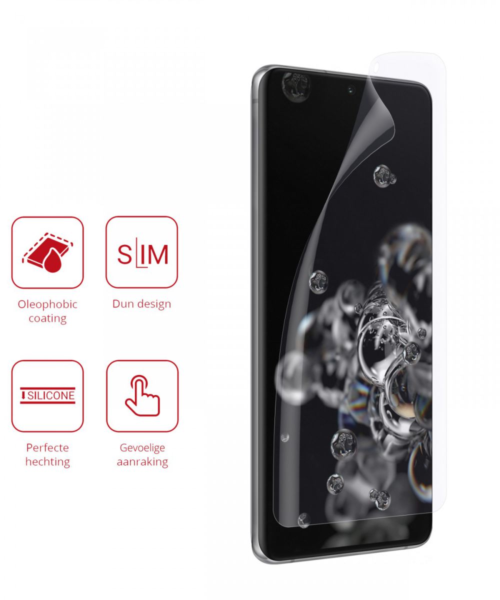 Rosso Samsung Galaxy S20 Ultra Clear Screen Protector Duo Pack afbeelding 2